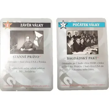 Společenská hra Studená válka - 2 promo karty (MINDOK)