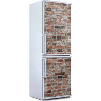 Obraz Foto magnet na lednici – Rustikální cihla 60x180 cm