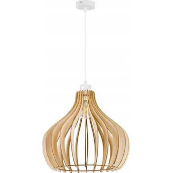 ZÁVĚSNÁ LAMPA lustr stropní LOFT Dřevo 1