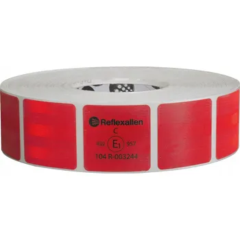 autokoberec Reflexní samolepicí páska ČERVENÁ 5 cm x 100 cm 98888