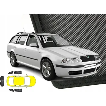 Stínítko do auta Sluneční clony Skoda Octavia I kombi -6
