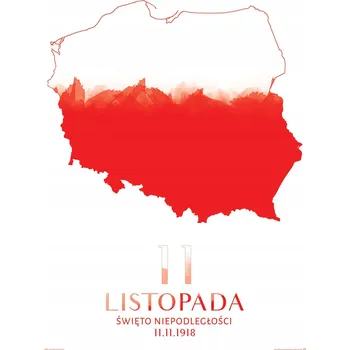 Obraz Plakát na zeď Den Nezávislosti bez rámu 50 x 70 cm