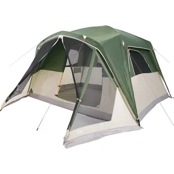 Stan OMAXI Rodinný stan s verandou pro 6 osob zelený nepromokavý 445857