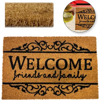 Rohožka Kokosová rohožka hotová 40 x 60 cm