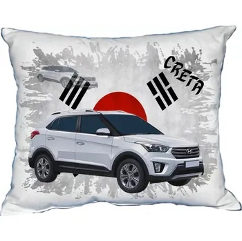 Povlak na dekorativní polštářek Polštářek s osobním autem Hyundai Creta (Polštářek s osobním autem )