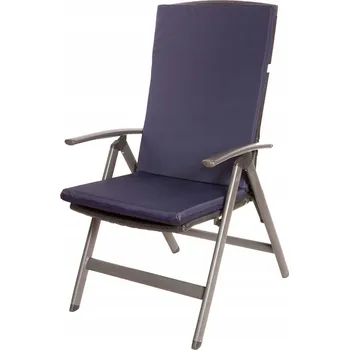 Podsedák Polštář na zahradní židli, 110x47x65, tmavě modrý, 1 Ks.