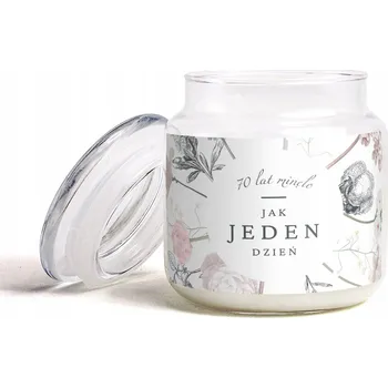 Svíčka Parafínová vonná svíčka Bavlna Prezentonauci 1 ks