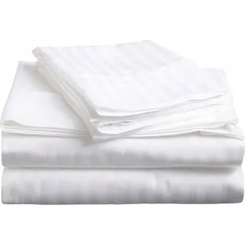 Povlečení Hotelové povlečení damašek 220x240 cm + 2x povlak na polštář 50x60 cm, zip, proužky 4 mm