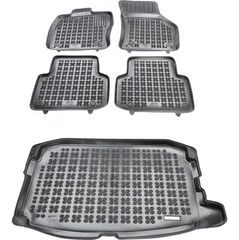 autokoberec Seat Leon hatchback od roku 2020 sada koberců a rohože do kufru