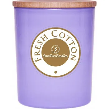 Svíčka Sójová vonná svíčka SANTA CLAUS Pom Pom Candles