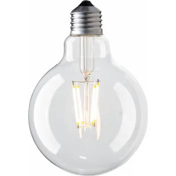 Žárovka Dekorativní LED žárovka E27 4000K filament 8W G80