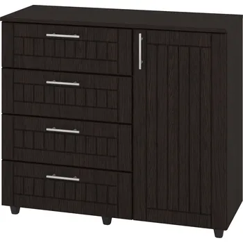 Komoda Slevadoma Komoda K-4+1 MDF Barva: wenge