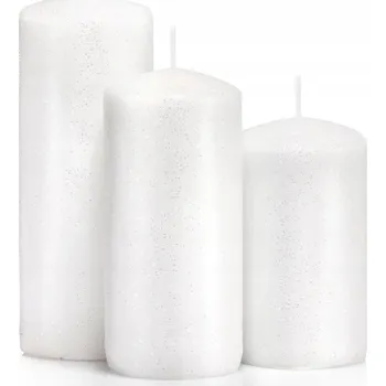 Svíčka Dekorativní parafinová svíčka bez vůně Drobo