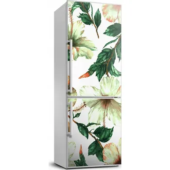 Fototapeta Samolepicí fototapeta na ledničku s motivem ibišku