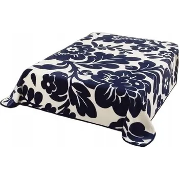 Prostěradlo Akrylová deka 220 cm x 240 cm modrá