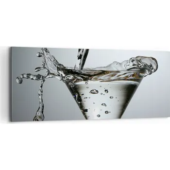 Obraz Obraz na plátně do obýváku ložnice 120x50 sklenice foto obrazy na zeď