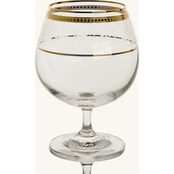 Sklenice Sklenička na koňak 300 ml (6 Ks)Dolce Vita Gold jako dárek ke Dni matek, otců