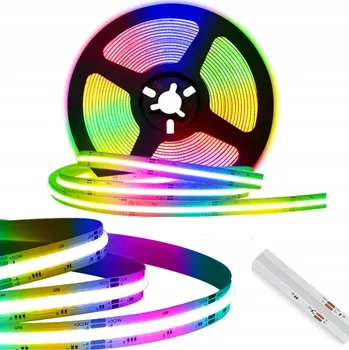 LED páska LED pásek COB PRO 3Y 24V RGB 24V 15W, LED, role 5m 810LED – Vysoká kvalita!