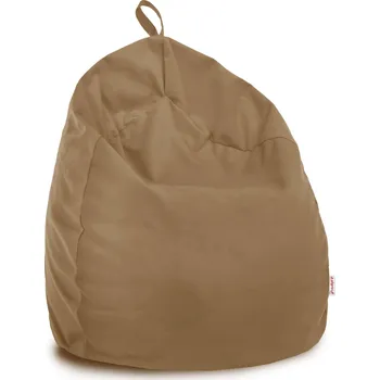 Sedací pytel Zahradní vak BEŽOVÝ křeslo L - pro děti NYLON