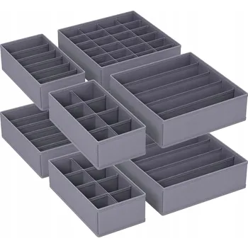 Organizér oblečení 8 organizérů na spodní prádlo a kosmetiku