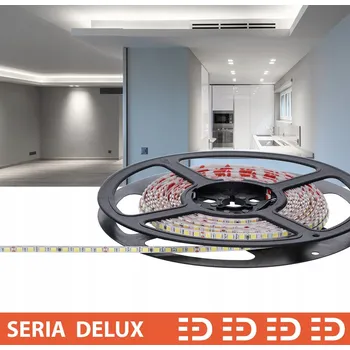 LED páska LED pásek Delux 24V Slim 4mm LB 160 LED 6500K 550lm 3.5W/m, studená bílá, 7 let záruka