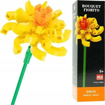 ostatní stavebnice KRÁSNÉ KVĚTINY Z KOSTEK JIŘINA