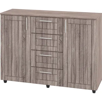 Komoda Slevadoma Komoda K-4+2 MDF Barva: dub truffle