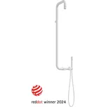 DEANTE - Silia bianco Sprchový sloup, se sprchovou baterií NQS_A4XM