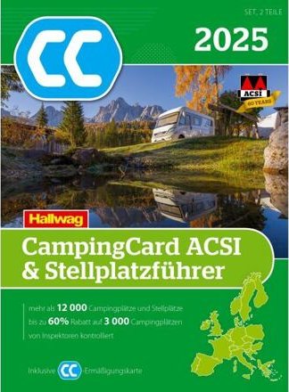 Acsi Campingcard Stellplatzf Hrer Nakladatelstv Hallwag