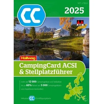 CampingCard ACSI And Stellplatzführer - Nakladatelství Hallwag Kümmerly & Frey [DE] (2025)
