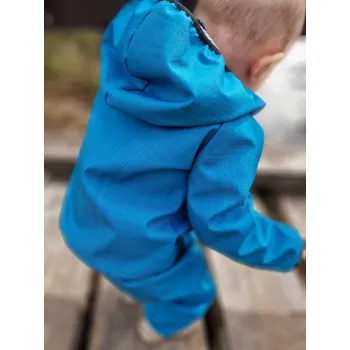 Chlapecká bunda Yháček Softshellová bunda Yháček, podzim, světlejší petrolej Velikost: 98