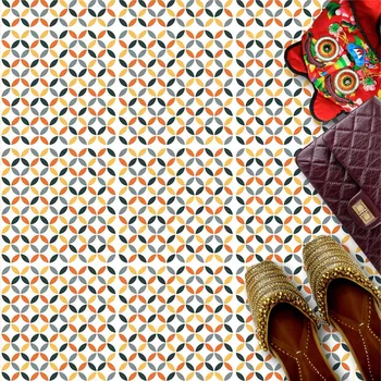 Tapeta Samolepky na podlahové dlaždice 20 x 20 cm, samolepicí geometrický vzor