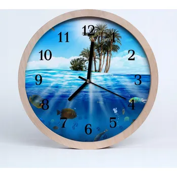 Hodiny Nástěnné hodiny Tulup vícebarevné 25 cm