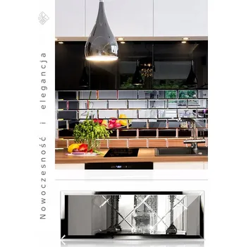 Zrcadlo Zrcadlové obkladačky s fazetou 15 cm x 40 cm