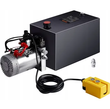 Čerpadlo VEVOR Hydraulický agregát, čerpadlo 1600W, nádrž 14,2 litrů (3,75 GAL) + ruční pumpa