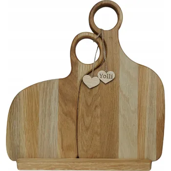 Kuchyňské prkénko Krájecí prkénko Yolli dřevěné 3 ks