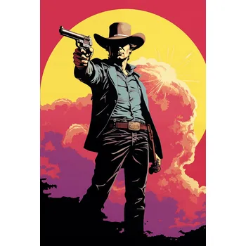 Plakát Plakát Střelec z Epoky bez rámu 61 x 90,5 cm