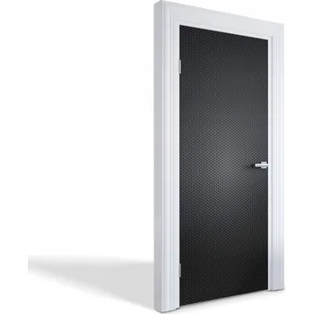 Fototapeta Ozdobná dekorativní fólie na dveře, nábytek, skříň - Černé krystaly 85x205 cm