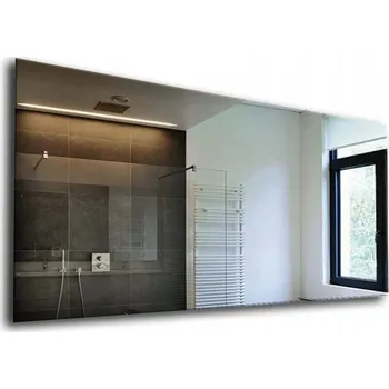 Zrcadlo ZRCADLO S BROUŠENÝMI HRANAMI Do koupelny + LEŠTĚNÉ 80x60