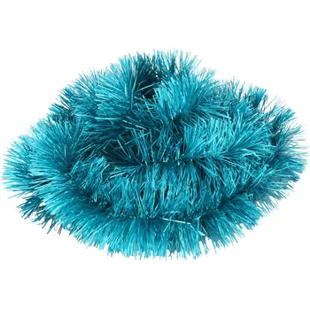 Vánoční dekorace Tyrkysový vánoční řetěz 200 cm (2 m) dekorace