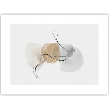 Obraz Obraz plakát do obýváku ložnice 40x30 abstrakce foto na zeď bez rámu