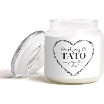 Svíčka Parafínová vonná svíčka Bavlna Prezentonauci 1 ks