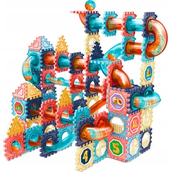 ostatní stavebnice STAVEBNÍ STAVEBNICE DRÁHA PUZZLE 168 DÍLŮ PRO DĚTI