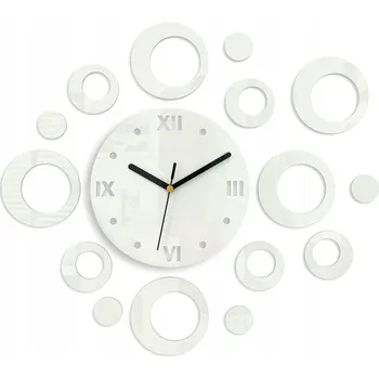 Hodiny Nástěnné hodiny ModernClock bílé 55 cm