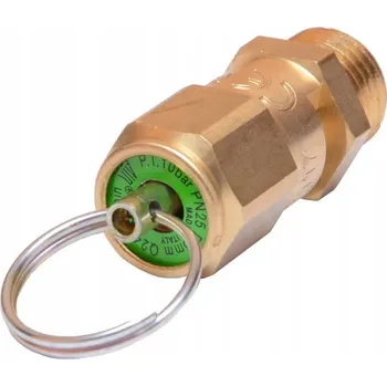 Ventil Bezpečnostní ventil Damtry 1/2" mosazný 10 bar