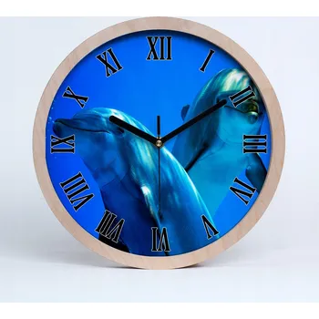 Hodiny Nástěnné hodiny Tulup vícebarevné 25 cm