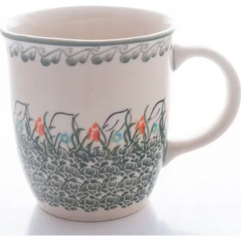 Hrnek Bolesławiec Anna Sněženky kamenina 350 ml