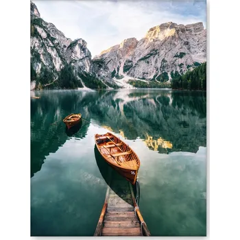 Obraz Plakát Jezero bez rámu 30 x 40 cm