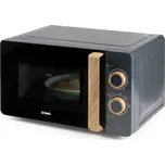 Mikrovlnná trouba - manuál - WOOD YOU - DOMO DO3320, Objem: 20 l, Talíř: 25,5 cm, Výkon: 700 W