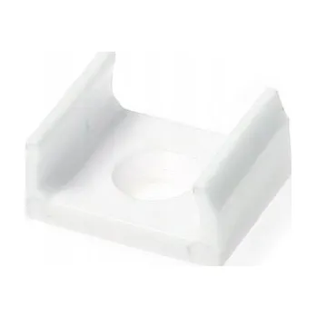 Montážní držák pro povrchovou montáž LED profilů typ A, bílý